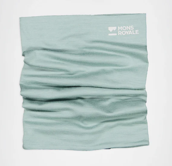 Mons Royale Double Up Neckwarmer - Dew