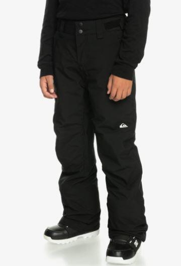 Quiksilver Estate Kids Pant - True Black