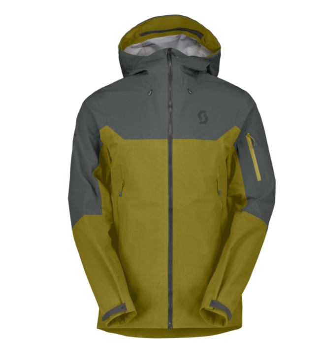 Scott Explorair 3L Jacket - Shadow Grey/Meadow Green