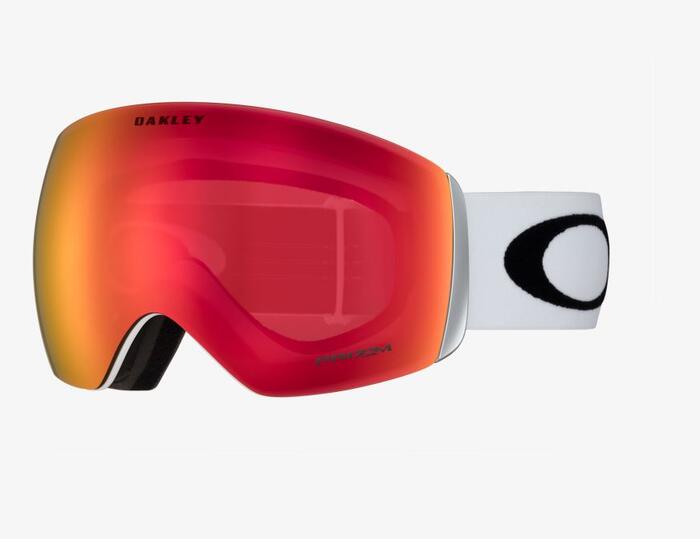 Oakley Flight Deck L Goggle - Matte White/ Prizm Torch Iridium