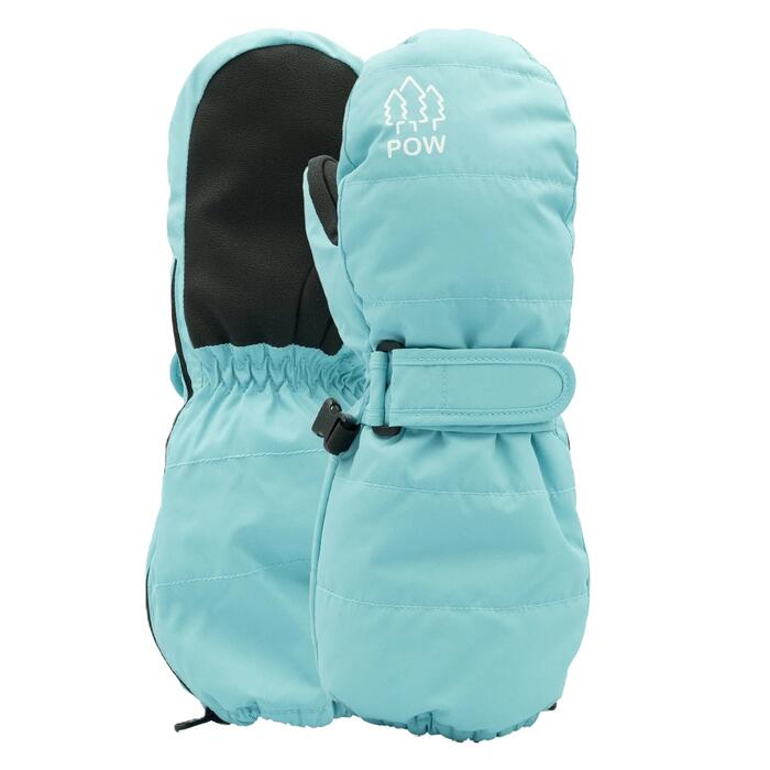 Pow First Turns Mitt - Milky Blue