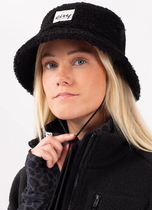 Eivy Full Moon Sherpa Hat - Black