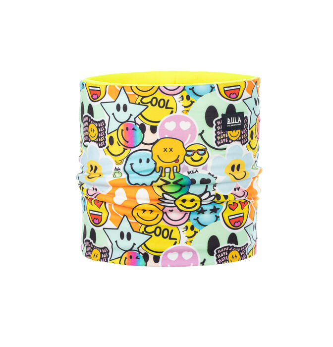 Bula Kids Therma-Fleece Neck Gaiter - Smiley