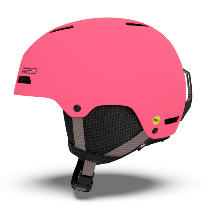 Giro Crue Mips - Matte Neon Pink