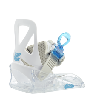 Burton Grom Disc Kids Snowboard Binding - White