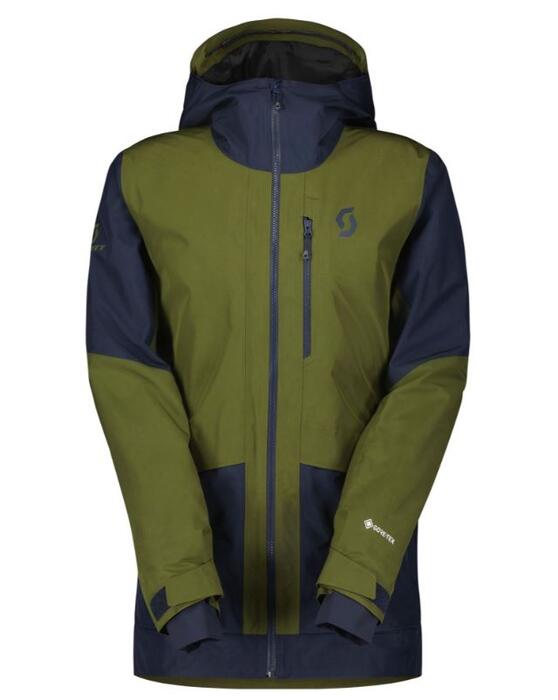 Scott Vertic GTX 2L Jacket  - Dark Blue/Fir Green