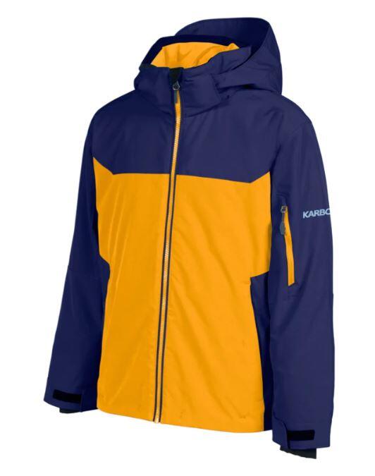 Karbon Hadfield Kids Jacket - Outerspace/Butternut