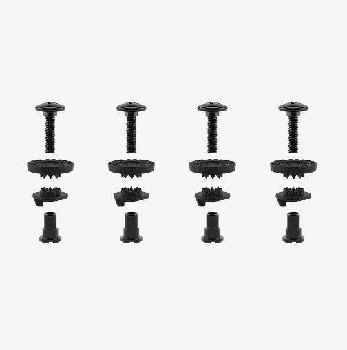 Union Highback to Ankle Strap Hardware