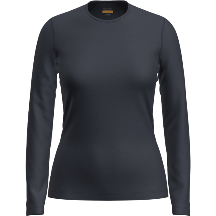 Icebreaker Merino 200 Oasis Wmns LS Crewe  - Midnight Navy