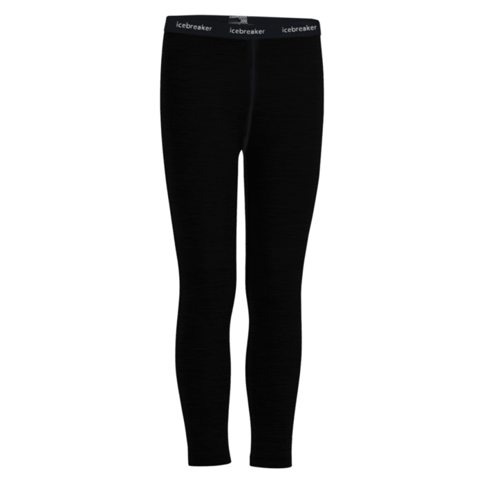 Icebreaker K Merino 200 Oasis Leggings - Black