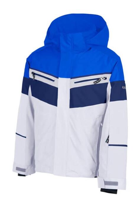 Karbon Inertia Kids Jacket - Macaw Blue/Arctic White/Night Sky