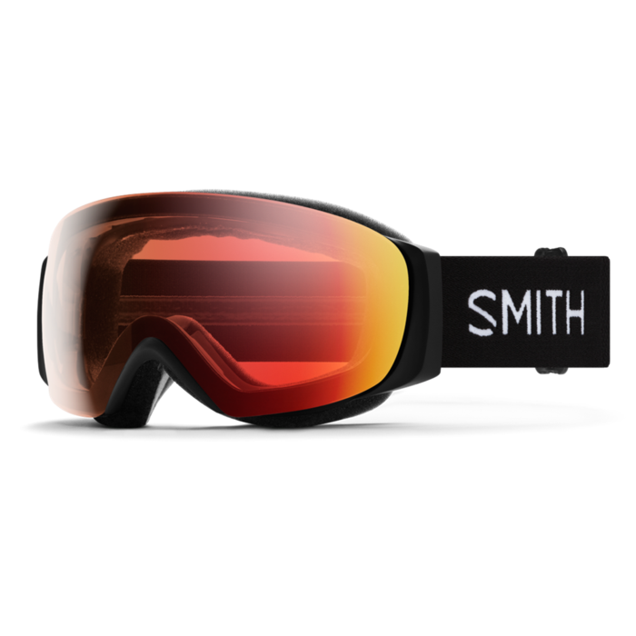 Smith I/O Mag S LB Goggle - Black/CP Pro Photo Red Mirror + SYF
