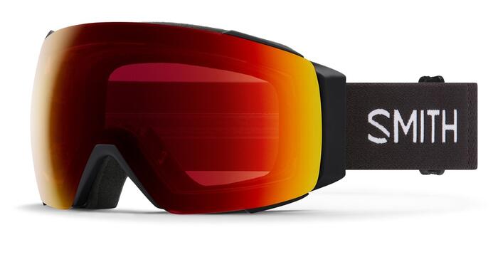 Smith I/O Mag Goggle - Black/CP Sun Red Mirror + SYF