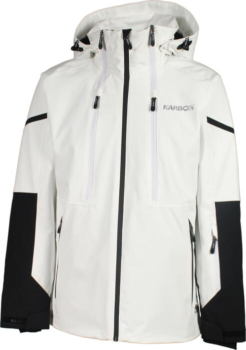 Karbon Lithium Jacket  - Arctic White/Black