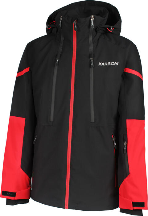 Karbon Lithium Jacket  - Black/Red