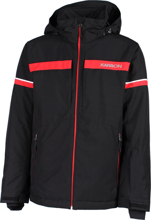 Karbon Particle Jacket  - Black/Red/Arctic White