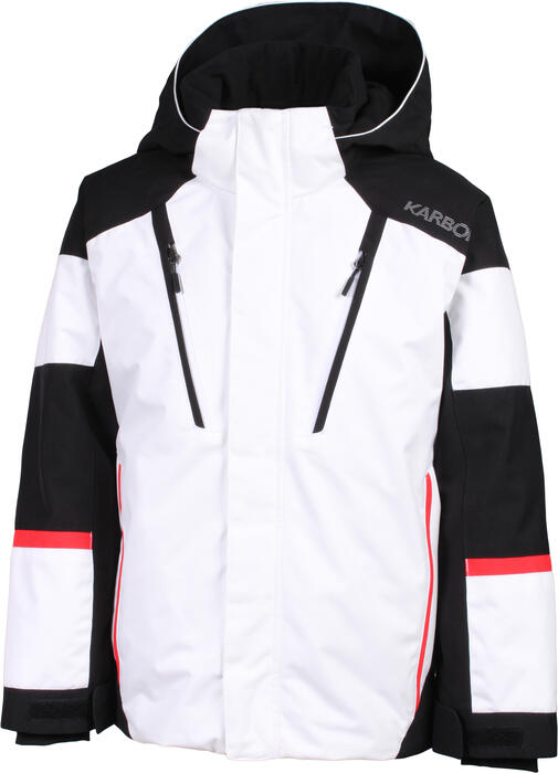 Karbon Formula Kids Jacket  - Arctic White/Black/Red