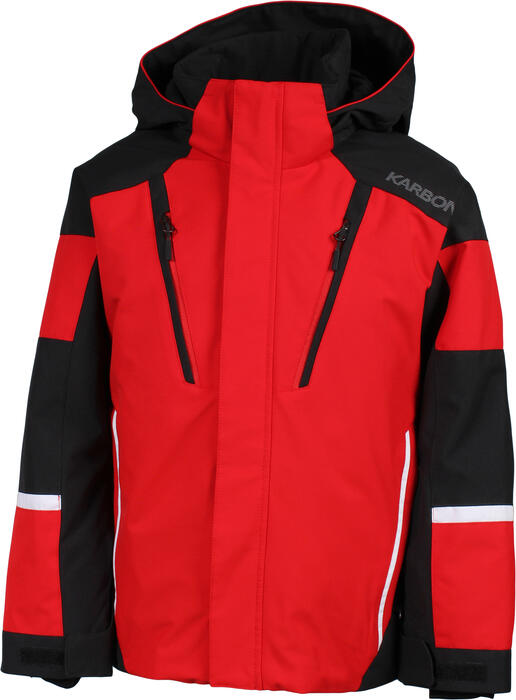 Karbon Formula Kids Jacket  - Red/Black/Arctic White
