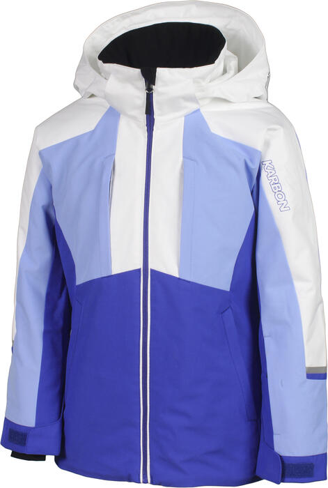 Karbon Answer Kids Jacket  - Dazzling Blue/Forget Me Not/Arctic White