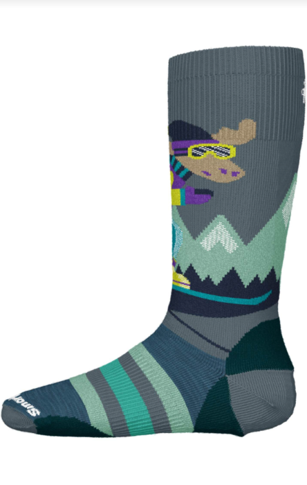 Smartwool Full Cushion Kids Wintersport Sock - Pewter Blue
