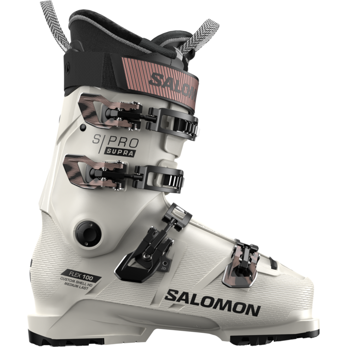 Salomon S/Pro Supra 100 W GW - Gray Aurora/Black/Pinkgold Met