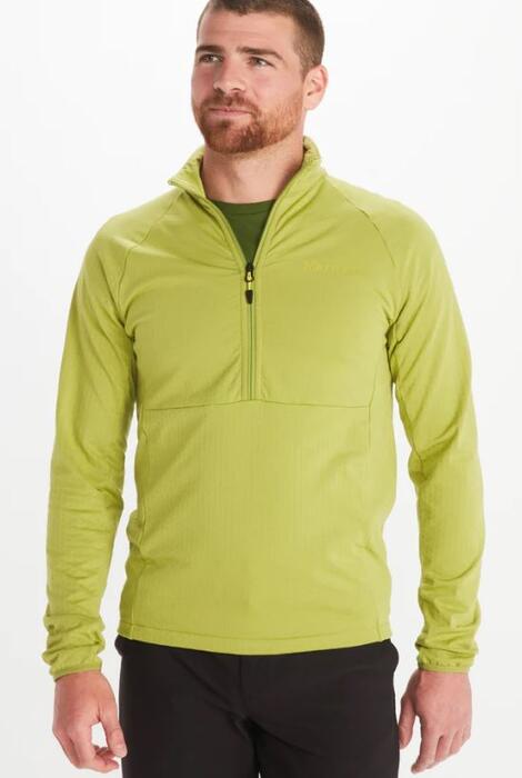 Marmot Leconte 1/2 Zip Fleece - Spinach Green