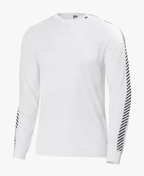 Helly Hansen Lifa Stripe Crew - White