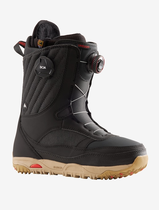 Burton Limelight BOA Wide Wmns Snowboard Boot - Black