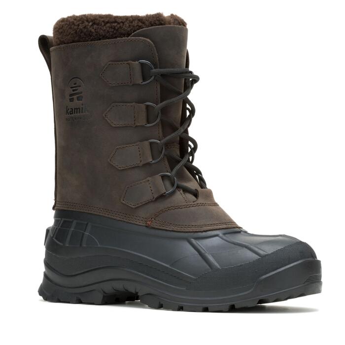 Kamik Alborg Snow Boots - Guacho Brown