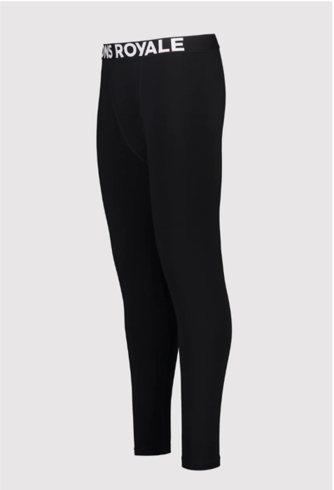 Mons Royale Cascade Merino Flex 200 Legging - Black