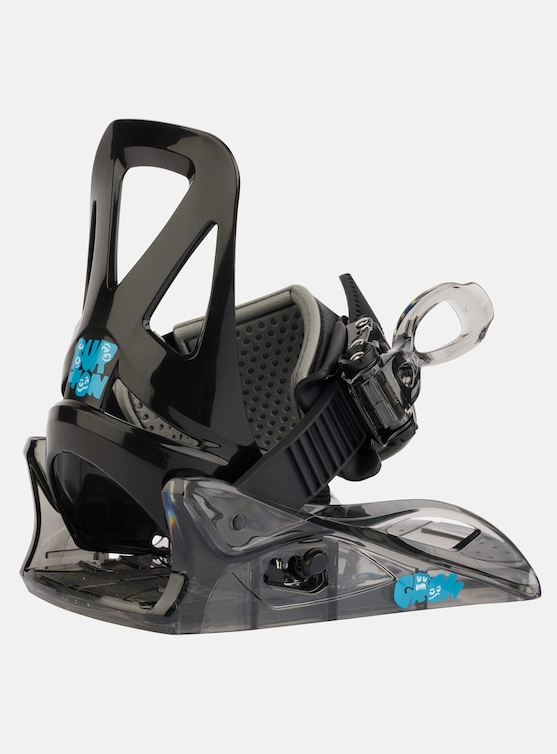 Burton Mini Grom Kids Snowboard Binding - Black