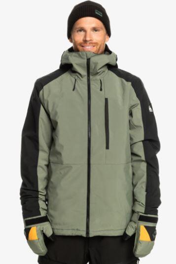 Quiksilver Mission Block Jacket - Laurel Wreath