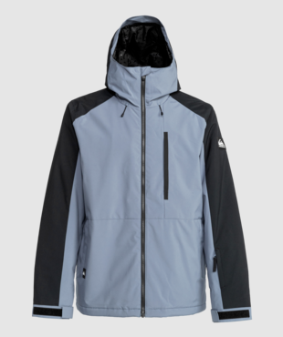 Quiksilver Mission Block Jacket - Flint Stone