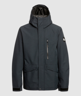 Quiksilver Mission Solid Jacket - True Black