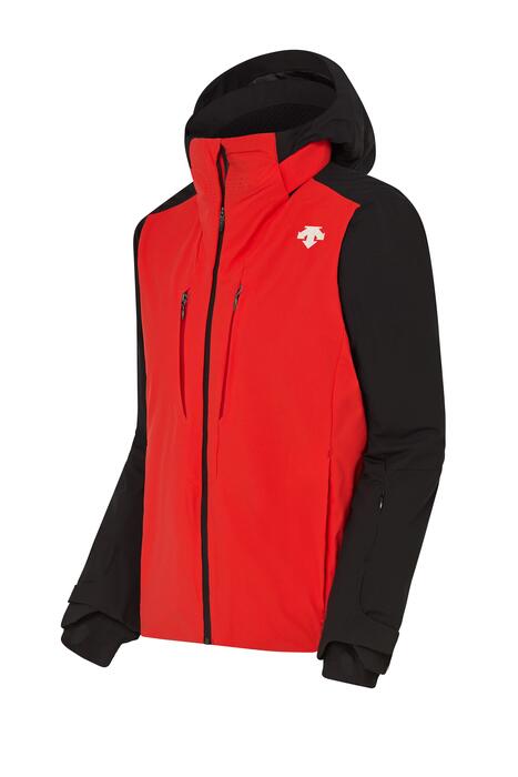Descente Nigel Jacket - Black/Electric Red