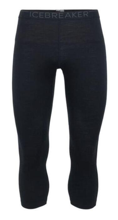 Icebreaker Oasis 200 3/4 Legging - Black
