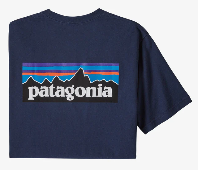 Patagonia P-6 Logo Responsibili-Tee - Classic Navy