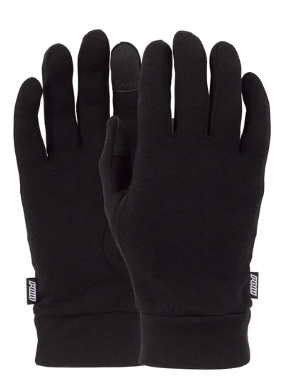 Pow Merino Wmns Glove Liner - Black