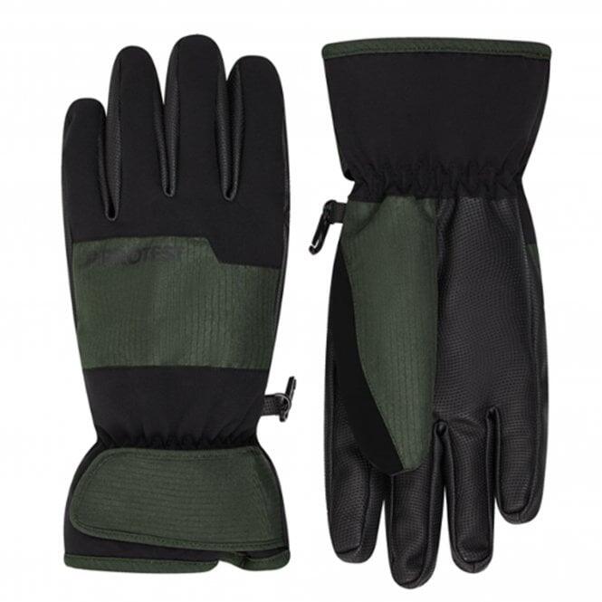 Protest Razor Gloves - Kale Green