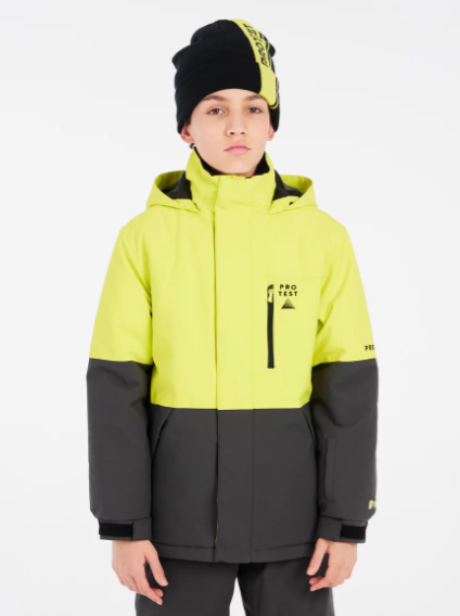 Protest Saver Kids Jacket - Limone
