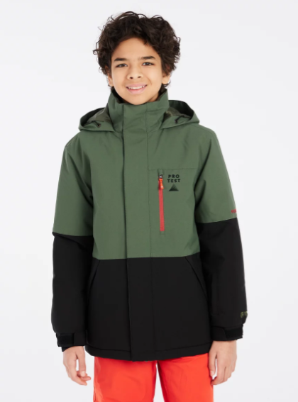 Protest Saver Kids Jacket - Thyme