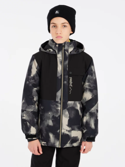 Protest Wolve Kids Jacket - True Black