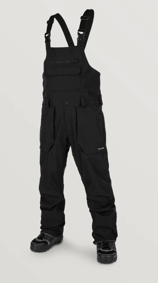 Volcom Roan Bib Overall Pant - Black