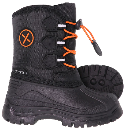 XTM Rocket Kids Snow Boot - Black/Orange