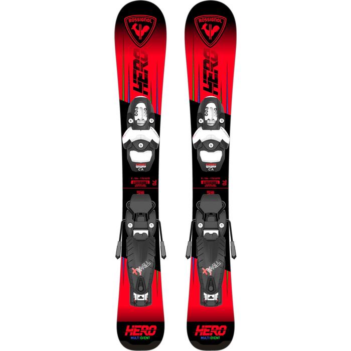Rossignol Hero Kid + Team 4 GW Black