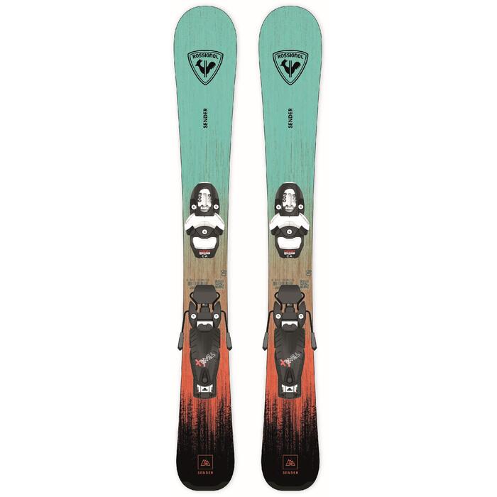 Rossignol Sender Kid + Team 4 GW Black