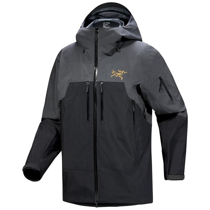 Arc'teryx Rush Jacket blk - Graphite/Black/Yukon
