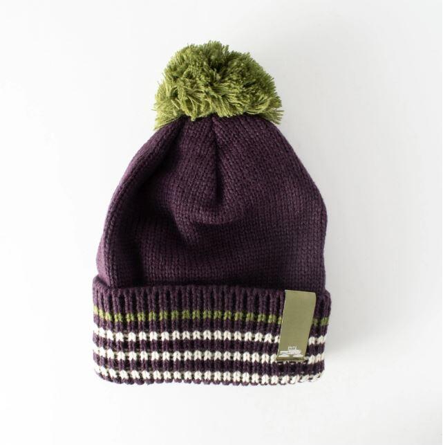 SpaceCraft Simple Pom Beanie - Olive