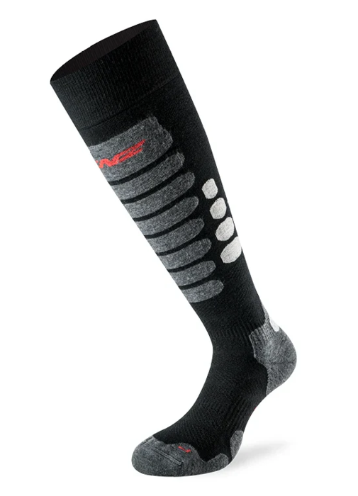 Lenz Skiing 3.0 Sock - Black/Grey
