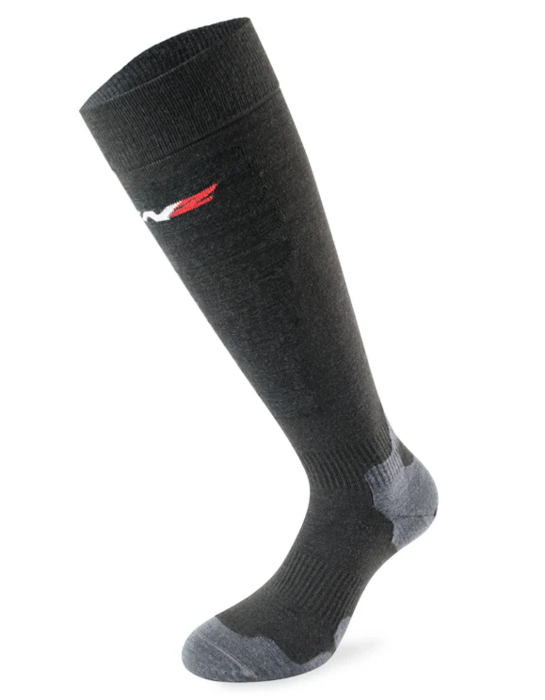 Lenz Skiing 6.0 Sock - Black/Anthracite